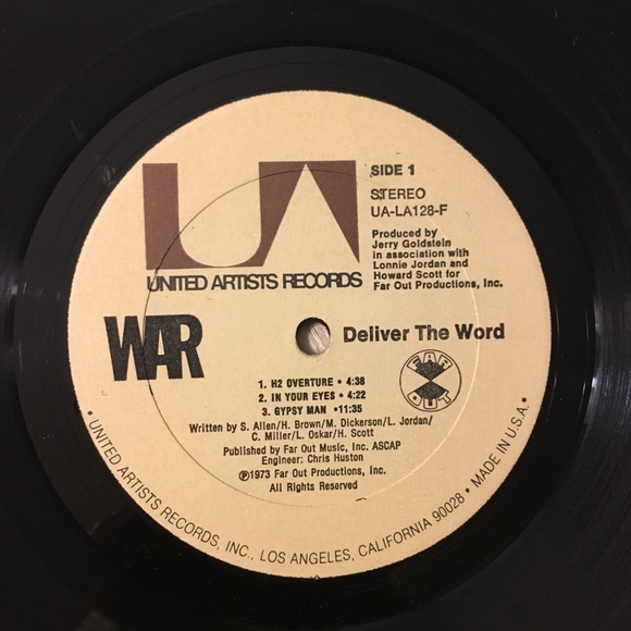 War -“Deliver The Word” Vinyl LP - Picture 4 of 5